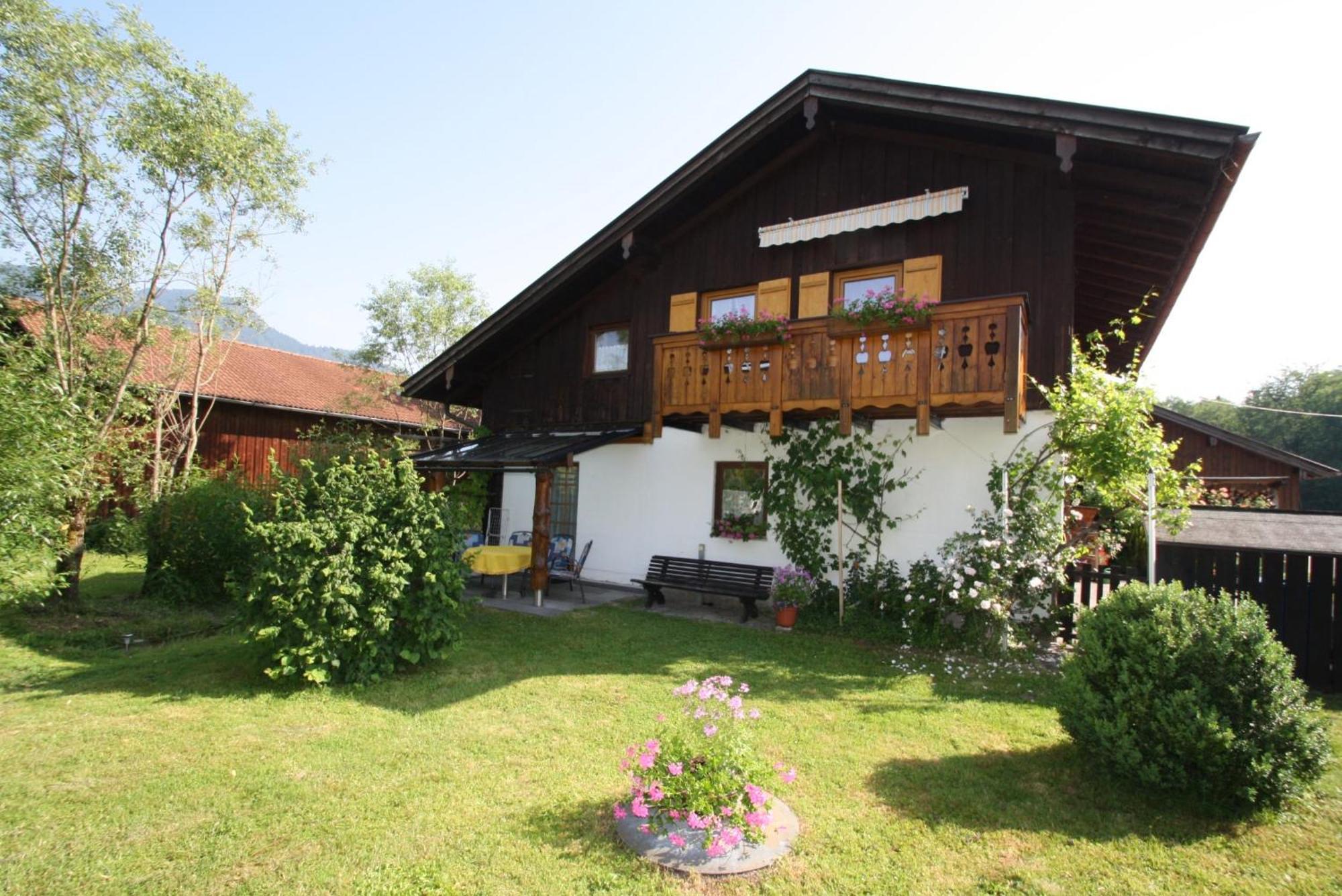Ferienwohnung Bachbauernhof Bayerisch Gmain Exterior foto