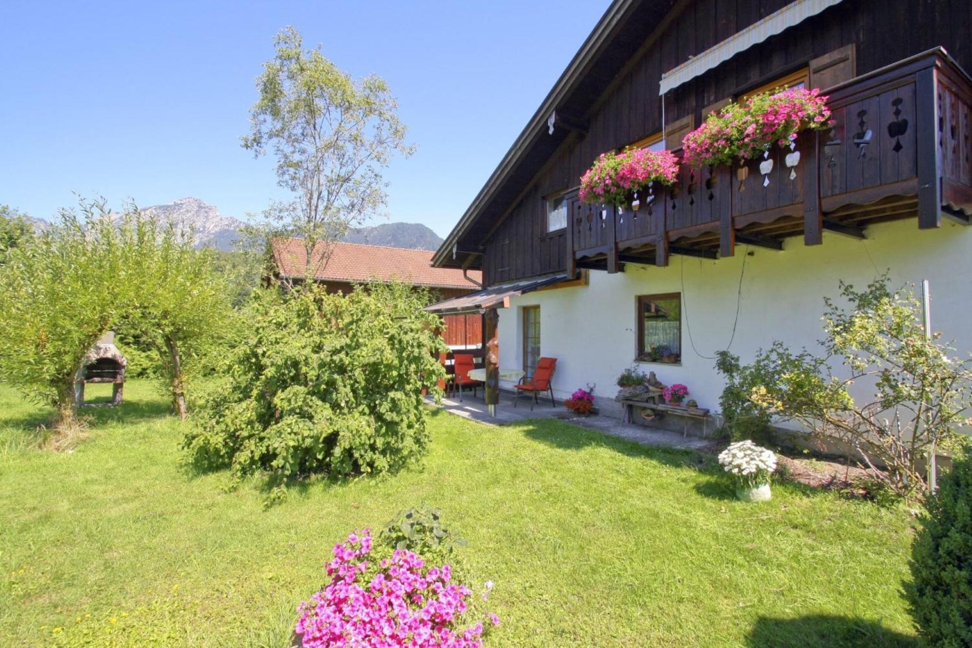 Ferienwohnung Bachbauernhof Bayerisch Gmain Exterior foto